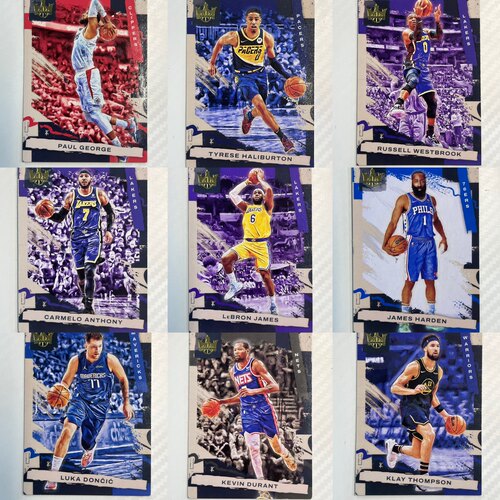 court kings高端油画系列 NBA球星卡 2021-22年 普卡全套及单卡