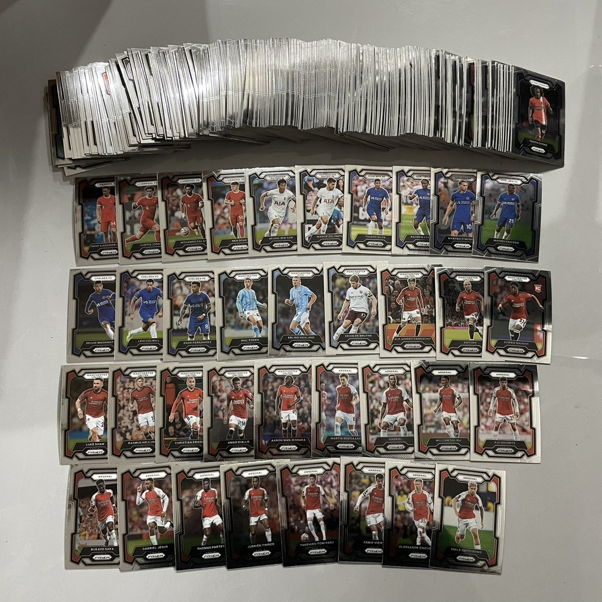 2023-24 prizm 英超普卡大全套共300张含新秀 帕尼尼 足球球星卡,模玩/动漫/周边/娃圈三坑/桌游,收藏卡牌/卡片,淘宝优惠券,粉丝福利购,淘宝优惠卷