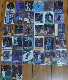 NBA球星卡 fleer公司 森林狼队  凯文加内特 Kevin garnett 专集2