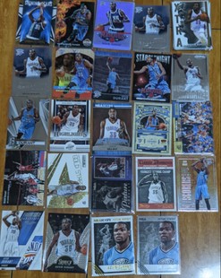 正版篮球NBA球星卡帕尼尼公司出品 雷霆队 凯文杜兰特普特卡专场