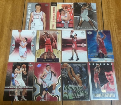 nba球星卡亚德姚明出品火箭