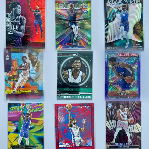 恩比德球星卡专集(300种) EMBIID NBA篮球球星卡 帕尼尼 topps