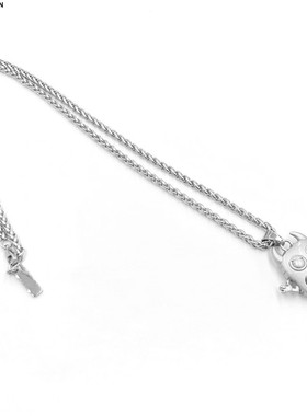 国潮牌3D卡通小怪兽项链男日系嘻