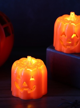 新款万圣节南瓜灯鬼节装饰道具恶