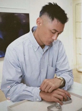 【官网免税】Nanamica条纹衬衫日系宽松休闲春秋纯棉牛津纺长袖男