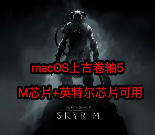 macOS上古卷轴5老滚5Mac版游戏M芯片+英特尔芯片可用Mac游戏
