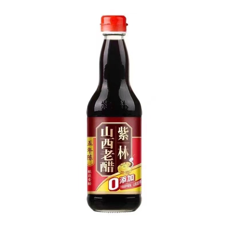 紫林山西正宗酿造五年陈老醋500ml/瓶凉拌新老包装随机发,粮油调味/速食/干货/烘焙,醋/醋制品/果醋,淘宝优惠券,粉丝福利购,淘宝优惠卷