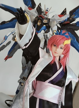 1/6机动战士高达SEED拉克丝舰长服剧场版模型bjd兵人可动人偶