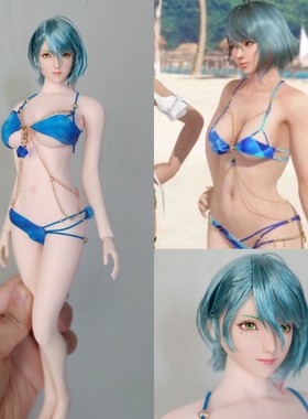 1/6死或生doa沙滩排球环可动公仔摆件定制