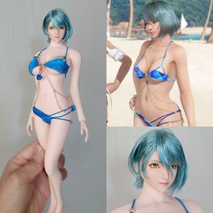 1/6死或生doa沙滩排球环可动公仔摆件定制