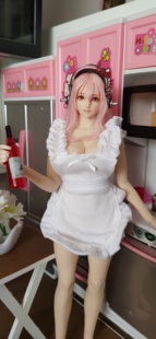 1/6 六分娃衣 性感女仆装 家装围裙 非bjd sd dd娃娃衣服