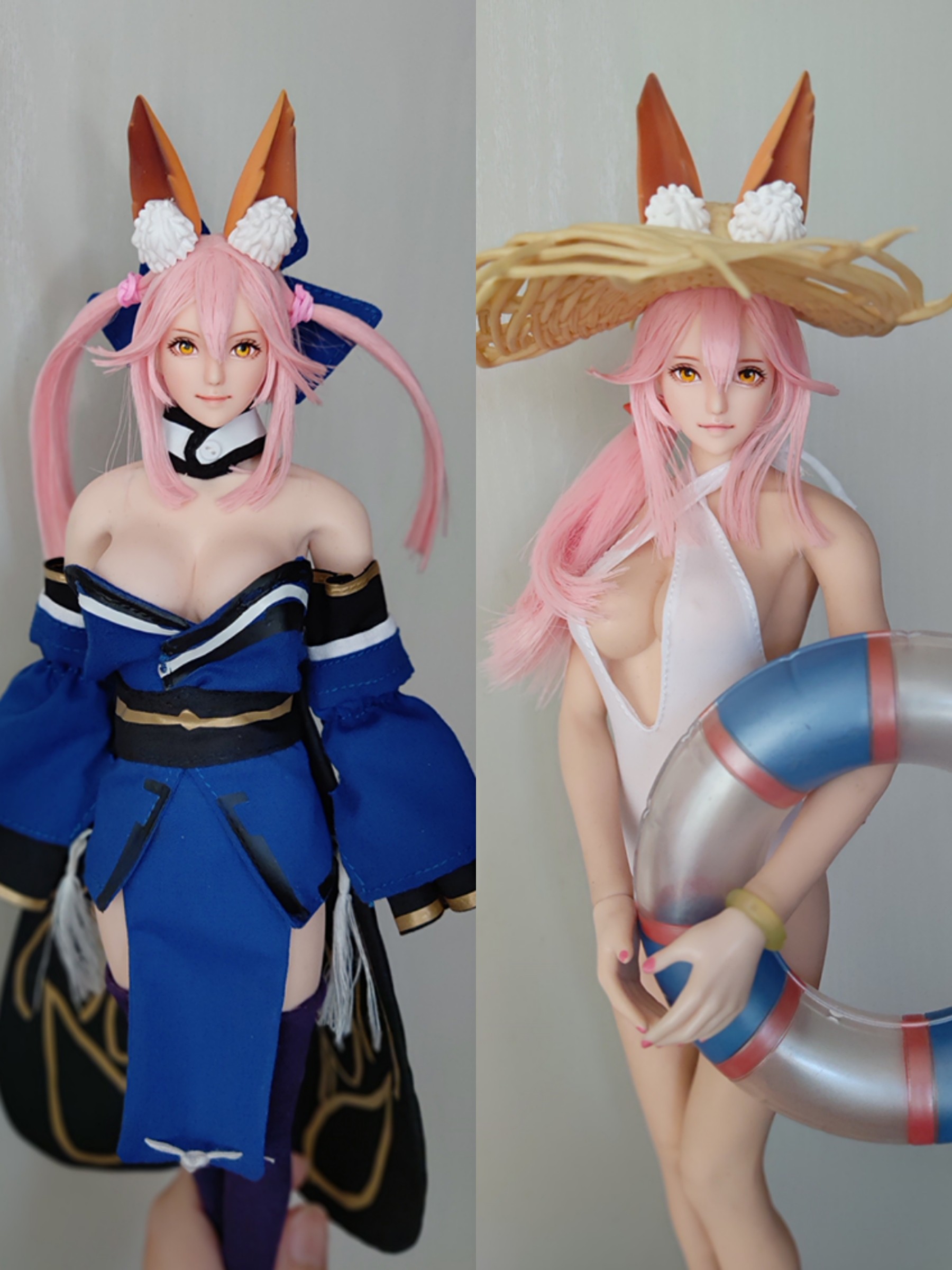 fgo 玉藻前 小玉 小狐狸 可动人偶手办常服水着