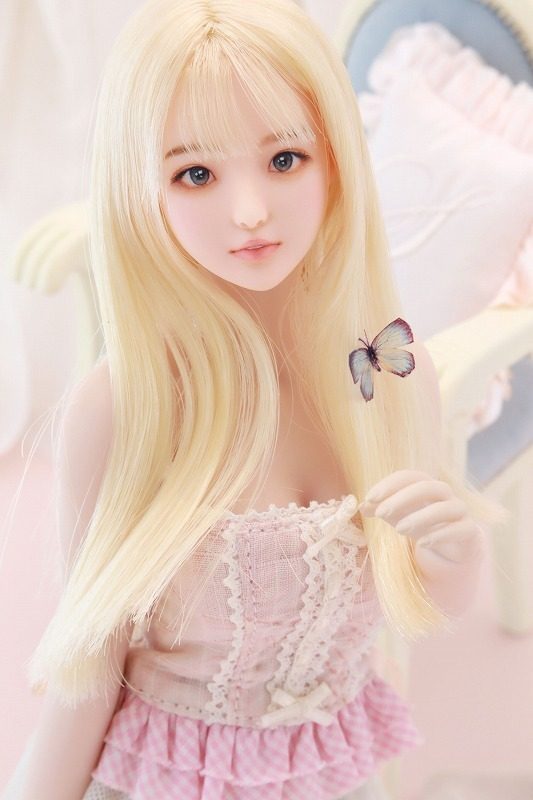 日拍仿妆ob头定做娃娃头obitsu27可接包胶素体