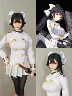 碧蓝航线1/6 动漫游戏插画 可动手办整套人偶