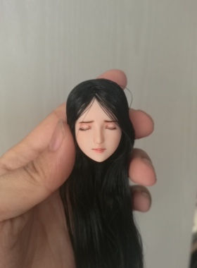 眠眼 闭眼 头雕 1/6 obitsu 女兵人  可配phicen LD UD 岚素体