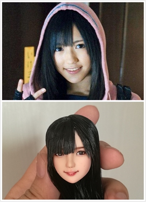 斋藤飞鸟手办obitsu头雕女兵人