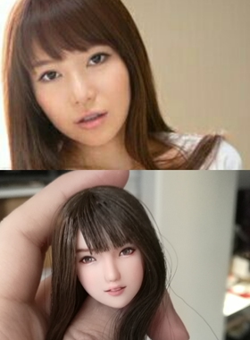 1/6 obitsu 女兵人 头雕 可配phicen LD UD 岚素体