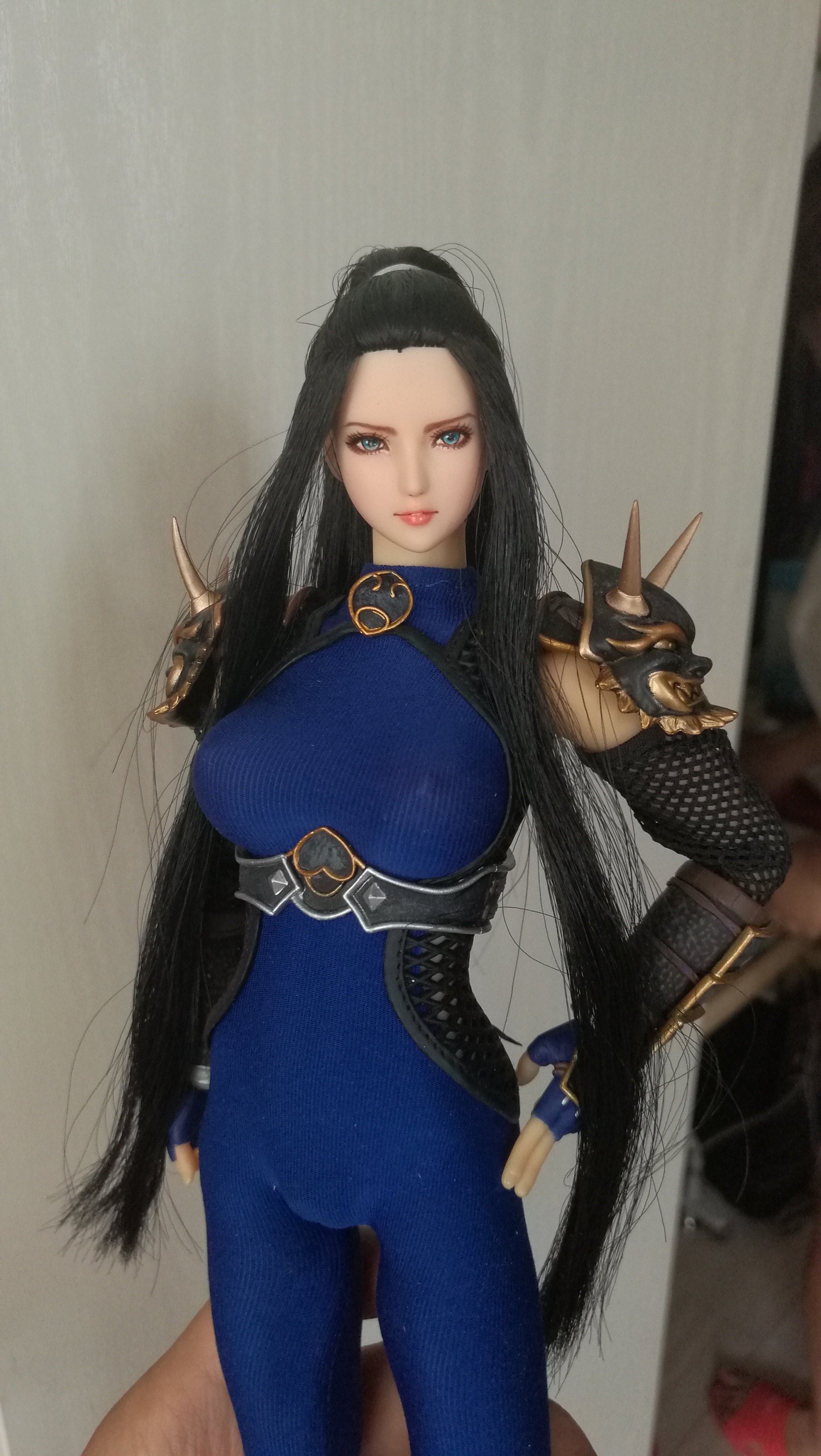 女忍者手办Obitsu头雕女兵人