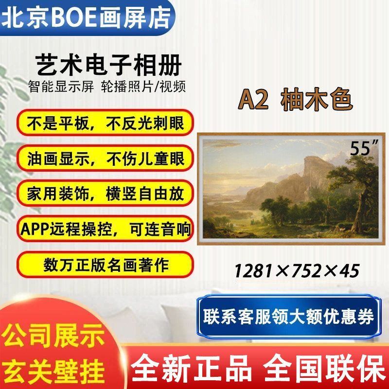 55英寸A2电子相册轻薄高清画屏