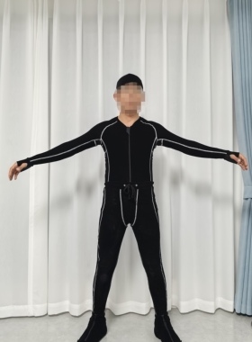 Optitrack同款新款动作捕捉服、动捕服毛面服