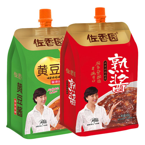 佐香园黄豆东北拌面开袋即食熟酱