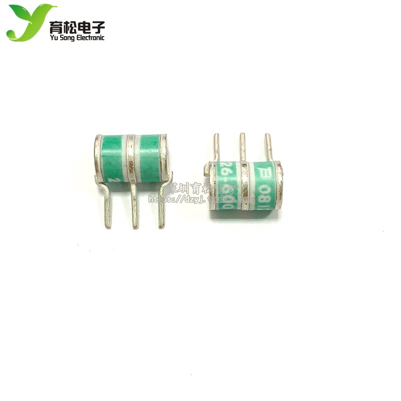 陶瓷放电管 防雷管 3脚600V 20KA 3RM600 2026-60-C2LF 3极陶瓷气