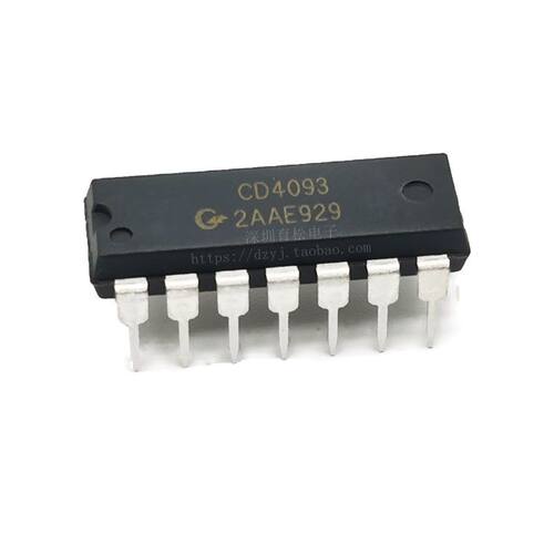 CD4093DIP-14施密特与非门