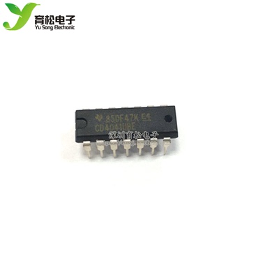 CD4041UBE DIP14 四缓冲器 驱动器 接收器