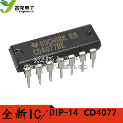 CD4077BE CD4077 DIP-14 栅极/逆变器芯片