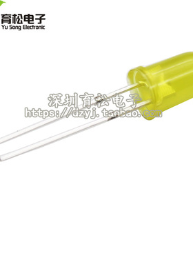 5MM 黄发黄 高亮 发光管 LED 发光二极管 黄色发光管 1000个