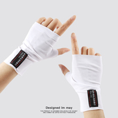 原创设计夏天冰丝忍者战术露指漏指薄款 男钓鱼防晒骑行短手套女潮