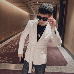 20年春季新款社会小伙明显工艺西服西裤俩件套 A328-2020-P175图片