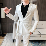 20年春季新款休闲西服西裤套装A328-2020-P175，男装西服套装，星座406