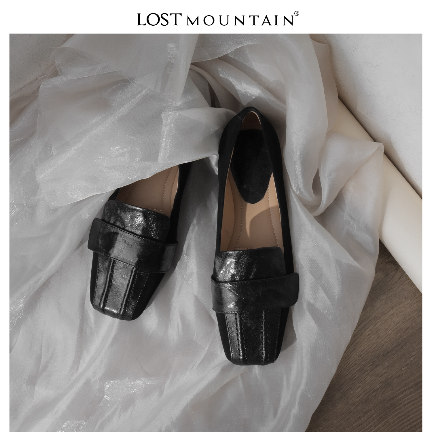 法式复古浅口单鞋大码乐福鞋