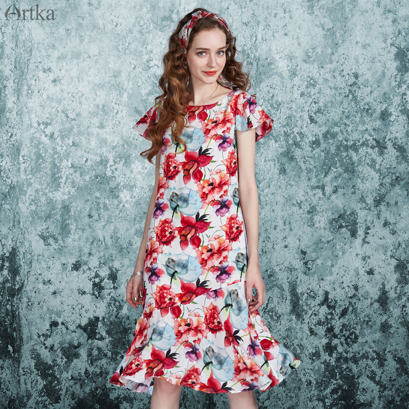 Artka°¢¿¨ÏÄÐÂÕæË¿100%É£²ÏË¿¿ÉÍÑжÑü´ø²à¿ª²æÁ¬ÒÂȹLA15371X