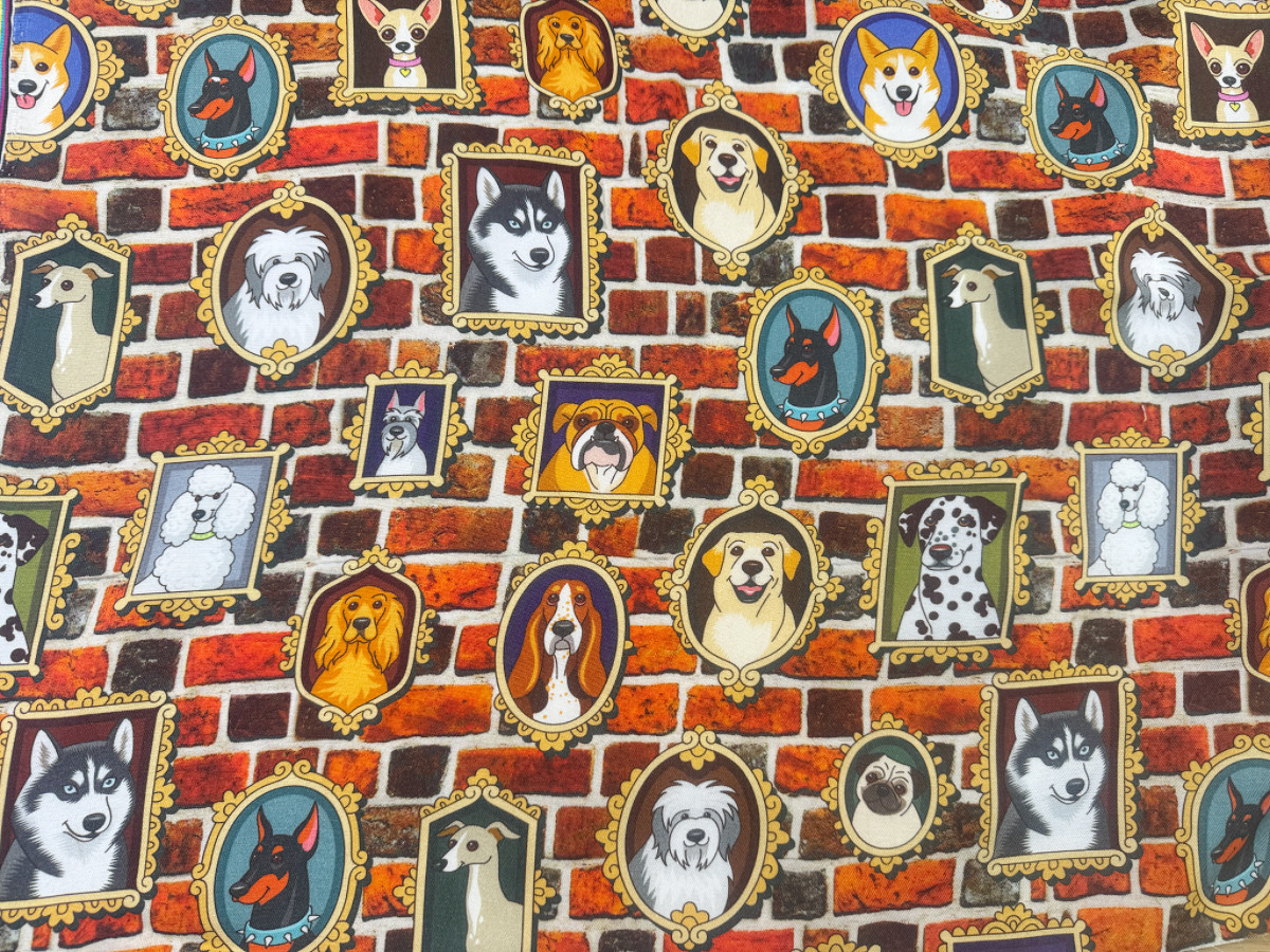 一米价40支斜纹天丝复古镜框狗狗外套棉睡衣被套肠圈包包布料,纺织面料/辅料/配套,棉麻面料,淘宝优惠券,粉丝福利购,淘宝优惠卷