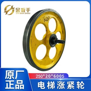 电梯涨紧轮250x20x6005限速器涨紧装置适用蒂森奥的斯博林特配件