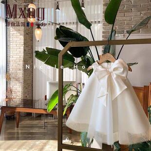 MXAG女童公主裙洋装儿童洋派裙子女宝宝周岁衣服生日礼服蓬蓬纱裙