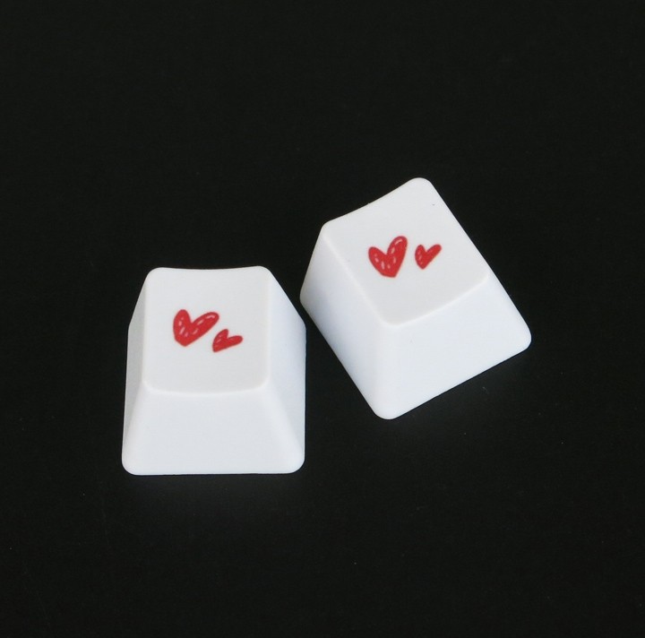 Key cap single love PBT Sublimation FILCO personality standard Height R4 Mechanics keyboard replace Cartoonin the Computer Hardware/Monitor/Computer Peripherals , Keyboard  category - from Buy2taobao.com to provide professional Taobao agent buy service