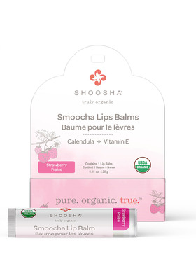 舒莎宝贝润唇膏 草莓味/原味 SHOOSHA 加拿大品牌 北美生产