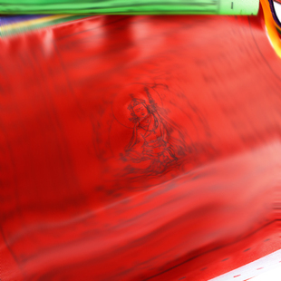 23cm30面经文 9米经幡风马旗龙达佛旗吉祥清晰经幡26 条 藏式