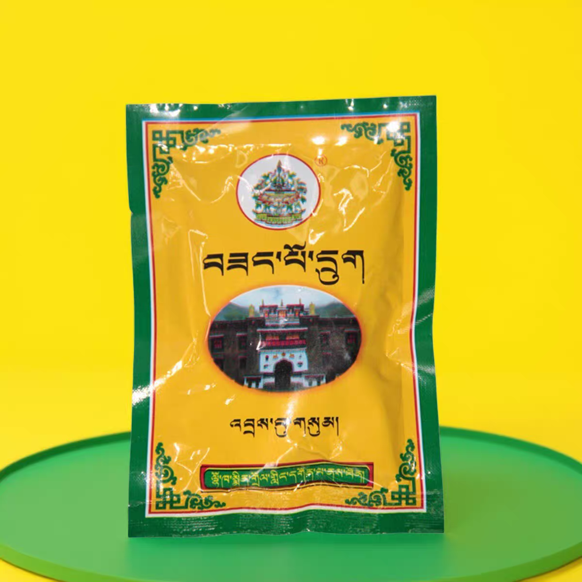 敏珠林藏香三藏三果装藏粉六种药装藏佛像佛塔香粉28g袋装