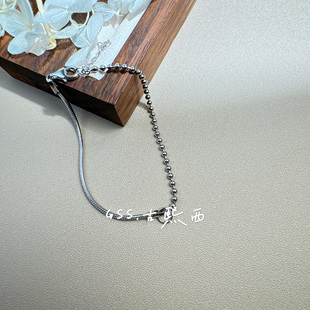 【GSS.古熙西】原单18K包金高保色手链轻适配温柔感百搭蛇骨头链