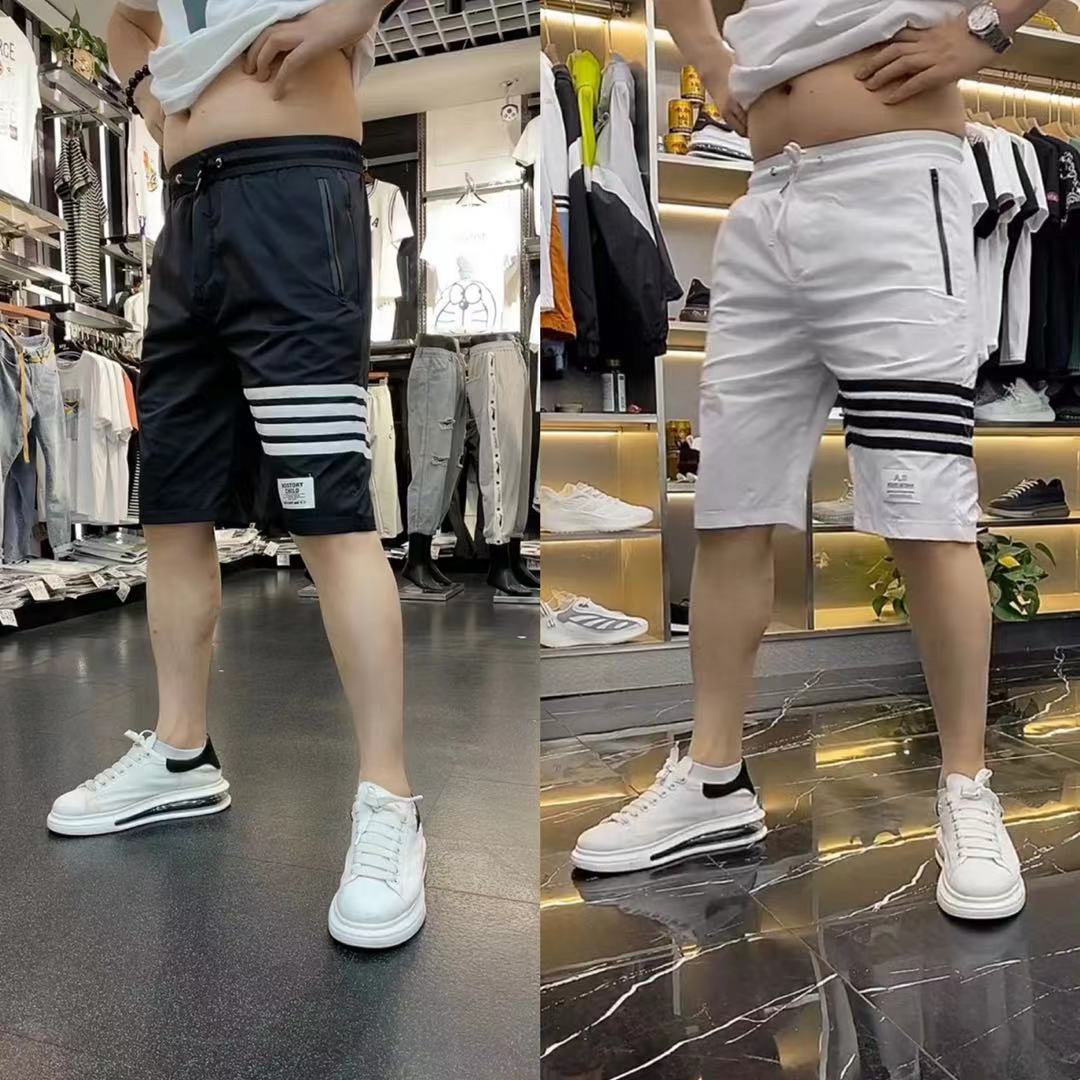 短裤夏季薄款弹力透气运动速干