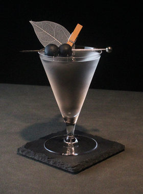 日式锥形超薄矮脚古典鸡尾酒杯