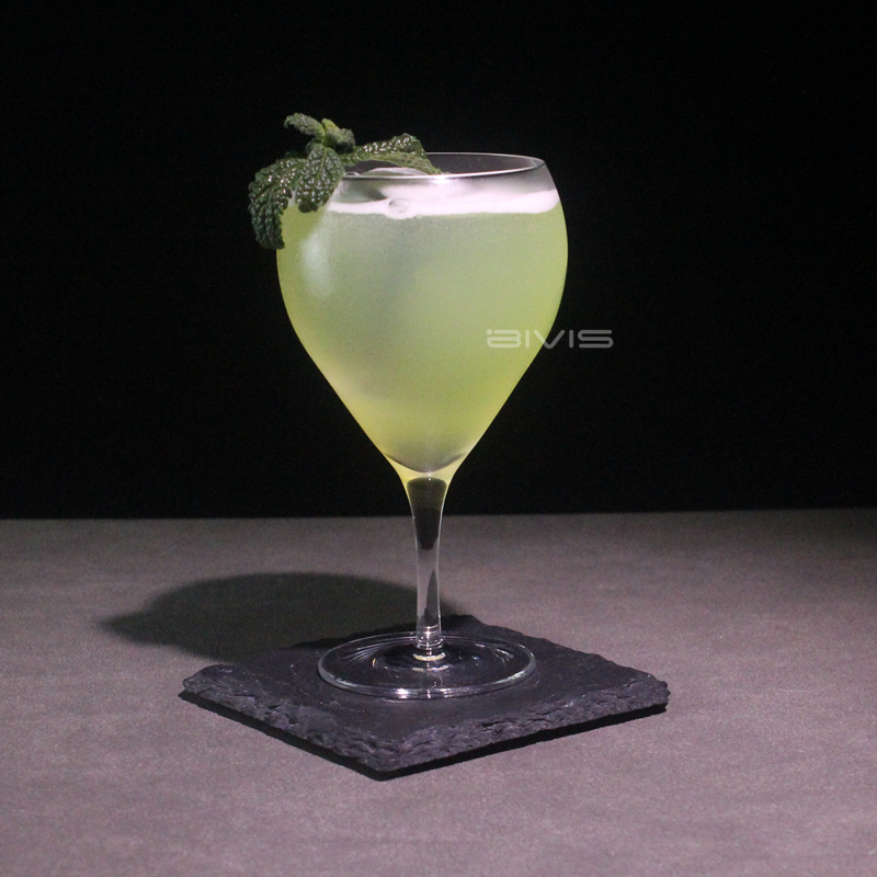 日式轻薄鸡尾酒杯矮脚水晶调酒杯