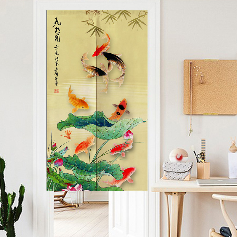 空调门帘隔断帘冷气家用布艺夏季隔热加厚卧室挡风客厅免打孔定制