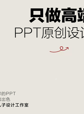 高端ppt制作代做定制美化修改企业宣传帮做汇报课件设计年终总结