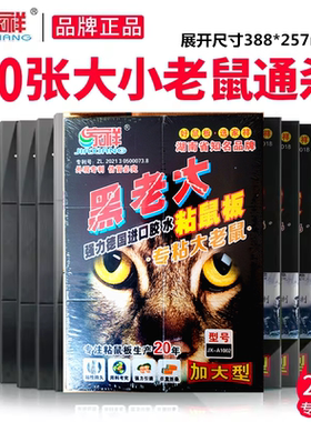 家祥超强力粘鼠板捉抓贴10片装