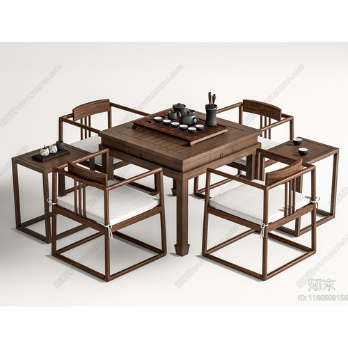 新中式实木茶桌客厅茶台实木茶桌泡茶桌台功夫茶台茶桌椅定制